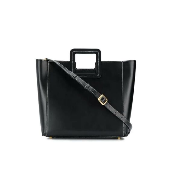 STAUD Shirley square handle tote bag - Picture 1 of 15